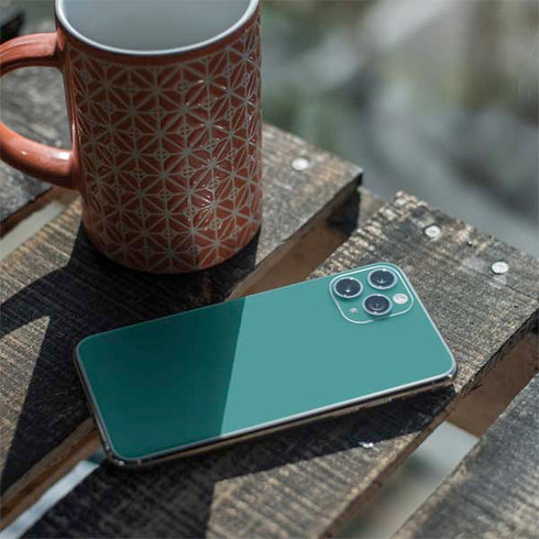 Teal Blue Solid iPhone 11 Pro Skin